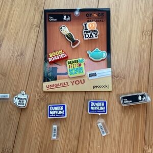 CROCS The Office Jibbitz Charm Set - Multicolor